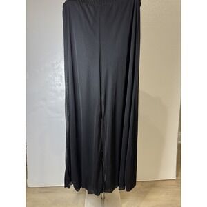 Women's Black Full Length Lined Pants By Cachet size M